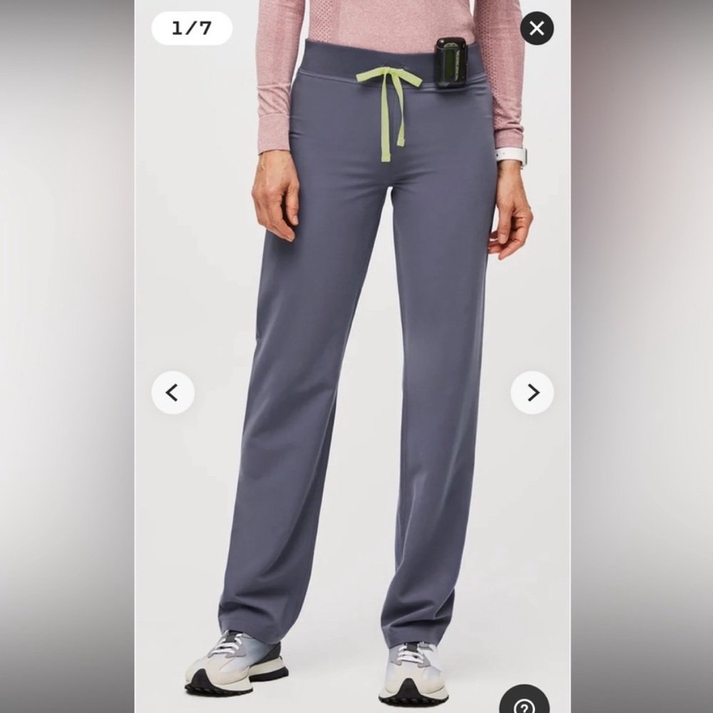 Figs Livingston Scrub Pant in Space Navy